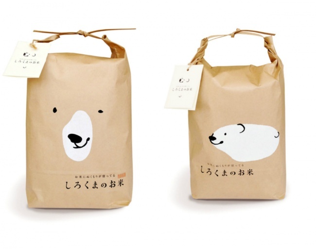 упаковка для рису Shirokuma