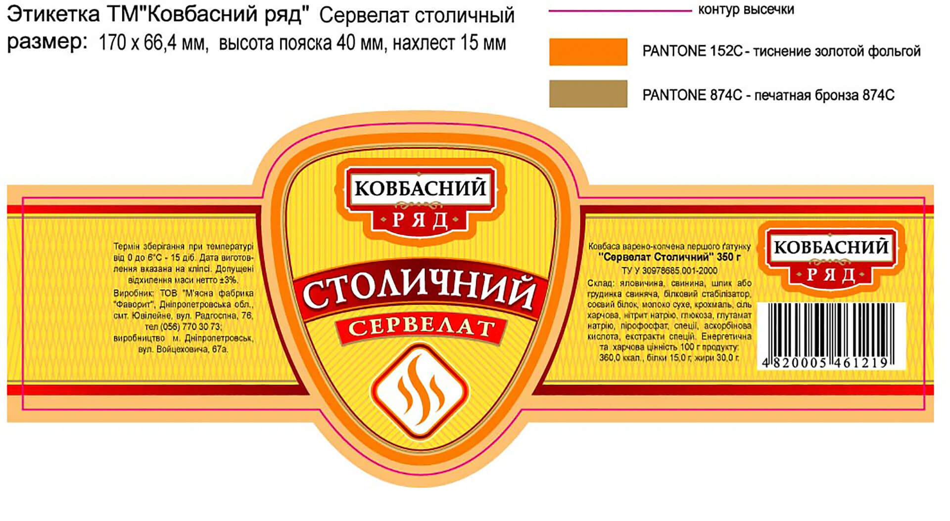 разработка дизайна этикетки полиграфия